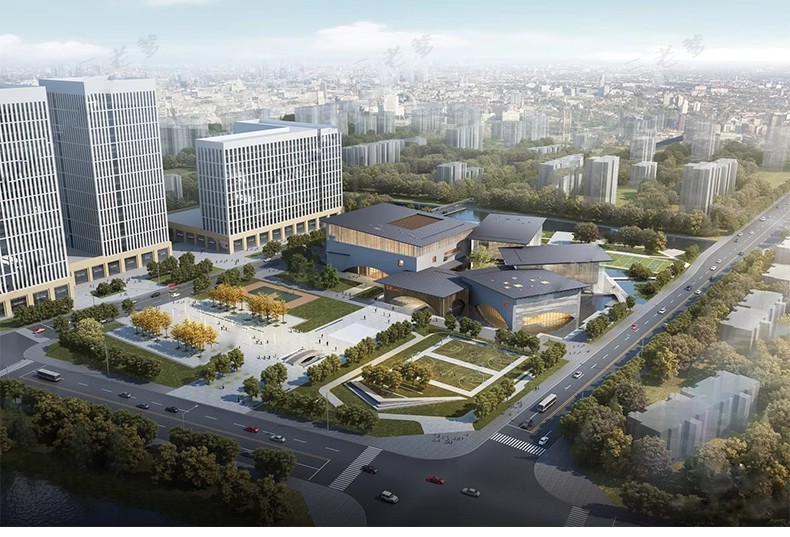 图片[44]-文创园室外商业街步行街购物广场音乐街古街SU模型建筑规划设计-大怪兽分享