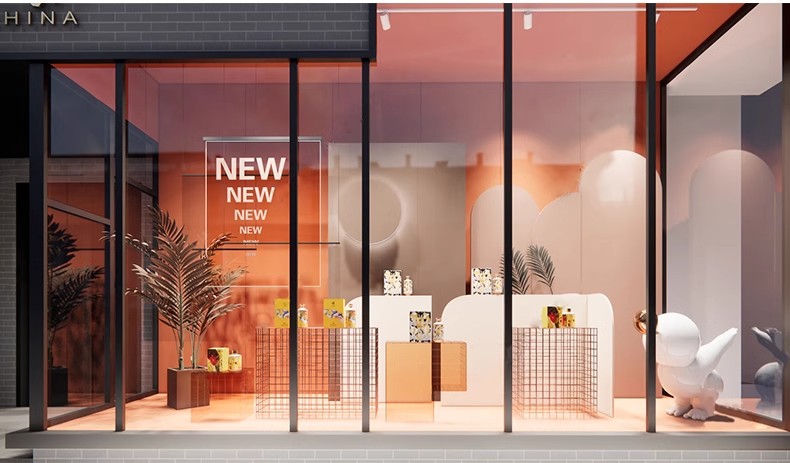 图片[27]-网红风橱窗饰品摆件美陈服装商场SU模型婚礼婚庆现场背景草图大师-大怪兽分享