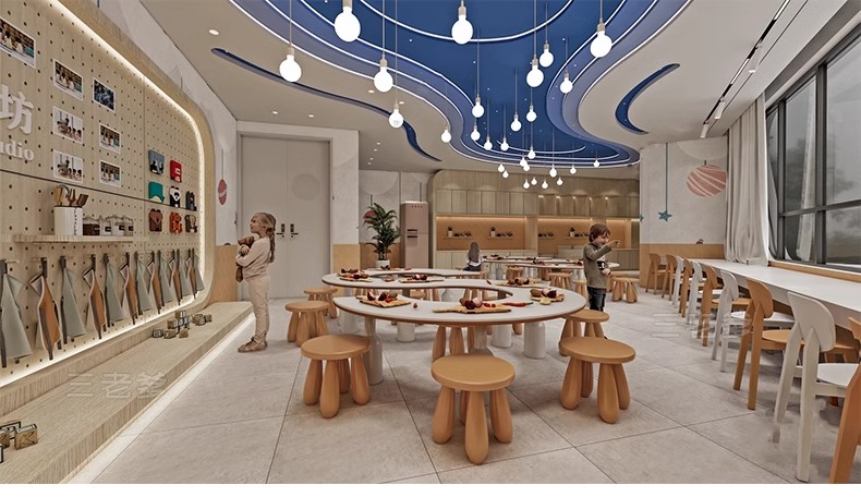 图片[36]-DIY手工坊木工陶艺馆幼儿园教室美工木作培训工坊草图大师su模型-大怪兽分享