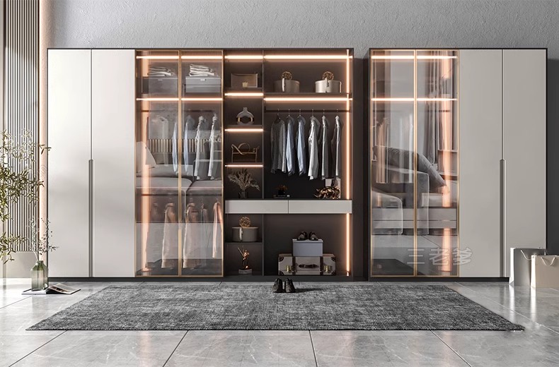 图片[45]-衣帽间草图大师SU模型sketchup室内设计卧室衣柜素材更衣室服装间-大怪兽分享