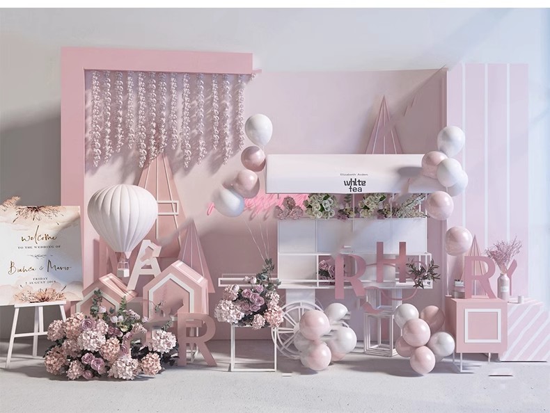 图片[29]-网红风橱窗饰品摆件美陈服装商场SU模型婚礼婚庆现场背景草图大师-大怪兽分享