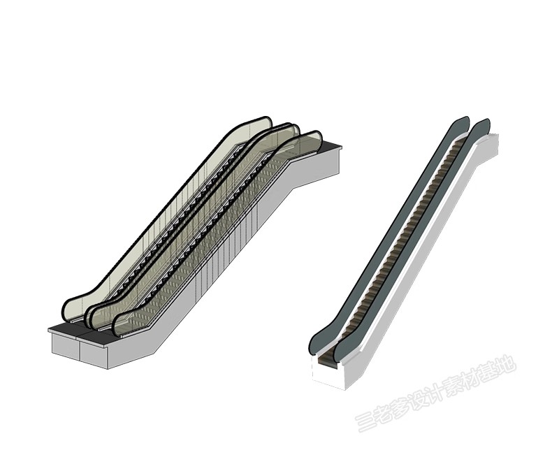 图片[32]-现代电梯门SU模型垂直升降客梯商场观光电梯玻璃货梯轿厢草图大师-大怪兽分享