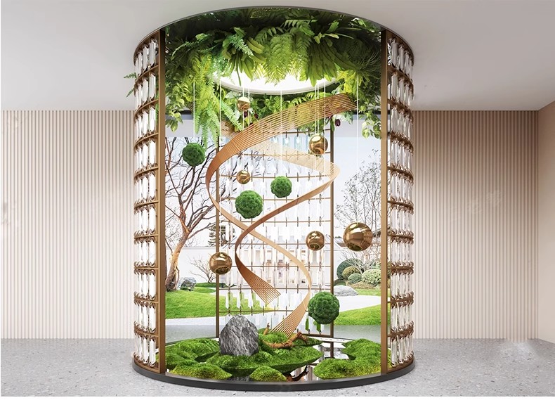 图片[22]-2025室内造景庭院景观小品3d模型中式植物绿植花园3dmax模型素材-大怪兽分享