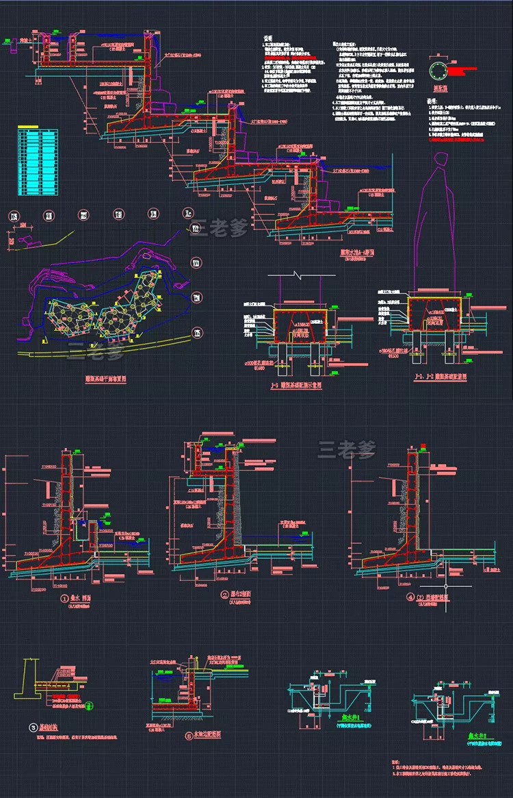 图片[31]-公园广场园林景观设计施工图平面图块通用CAD节点图例图库素材-大怪兽分享