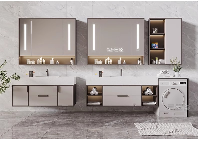 图片[6]-浴室柜子草图大师卫生间洗手台盆镜子卫浴现代奶油单体家装su模型-大怪兽分享