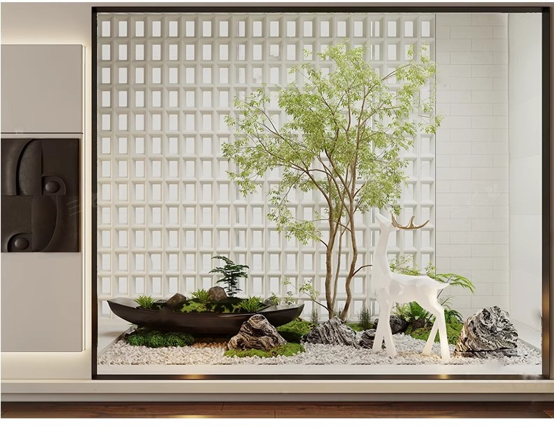 图片[23]-2025室内造景庭院景观小品3d模型中式植物绿植花园3dmax模型素材-大怪兽分享