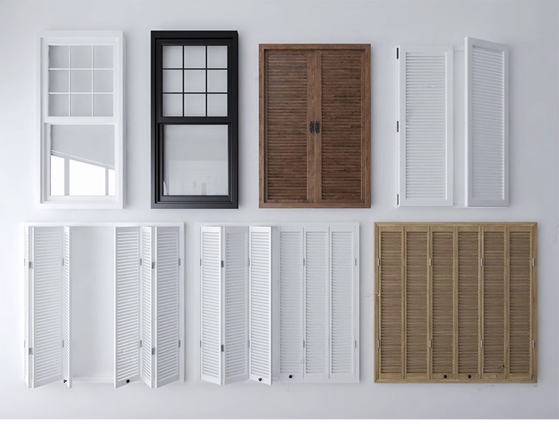 图片[45]-草图大师现代窗户组合推拉窗平开窗落地窗铝合金窗框断桥窗SU模型-大怪兽分享