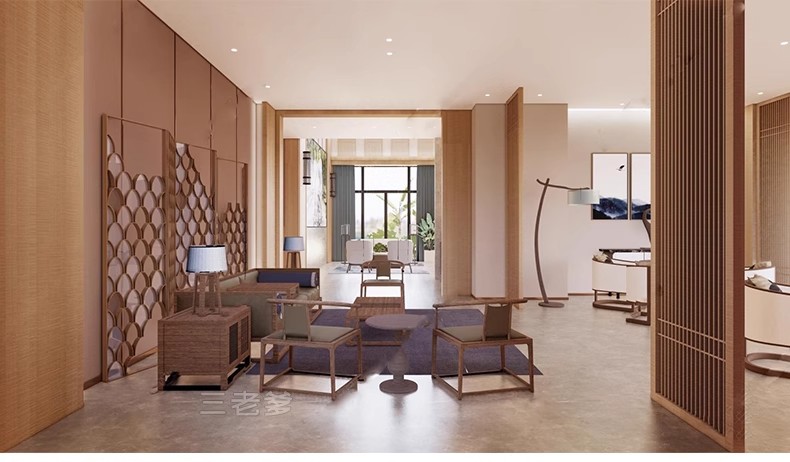 图片[44]-草图大师现代养老院福利院疗养中心大厅活动室卧室SU模型室内设计-大怪兽分享