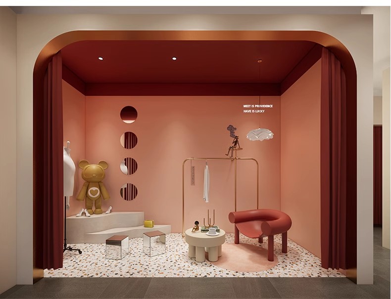 图片[36]-网红风橱窗饰品摆件美陈服装商场SU模型婚礼婚庆现场背景草图大师-大怪兽分享