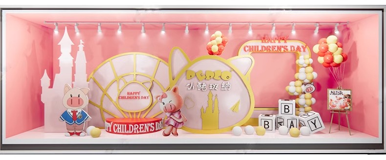 图片[38]-网红风橱窗饰品摆件美陈服装商场SU模型婚礼婚庆现场背景草图大师-大怪兽分享