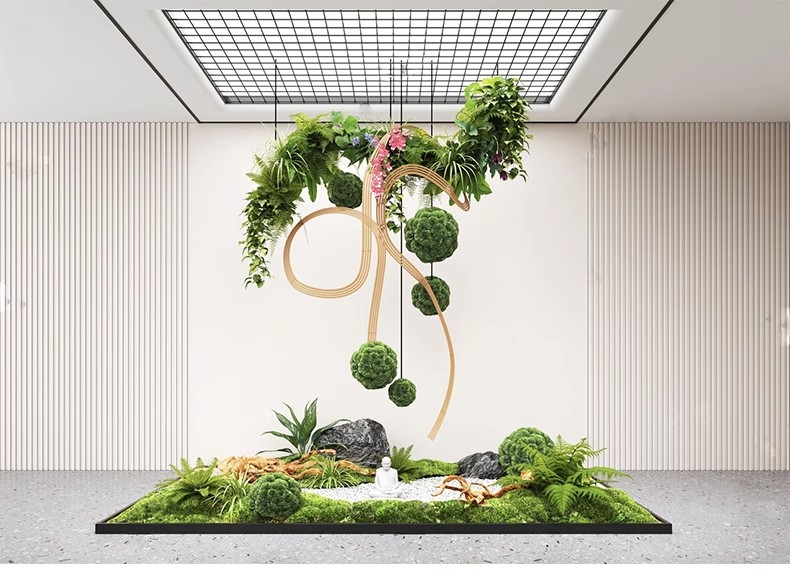 图片[28]-2025室内造景庭院景观小品3d模型中式植物绿植花园3dmax模型素材-大怪兽分享