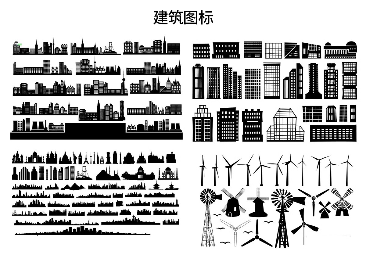 图片[28]-园林景观规划符号建筑学分析图ps方案AI建筑设计图标PSD分层素材-大怪兽分享