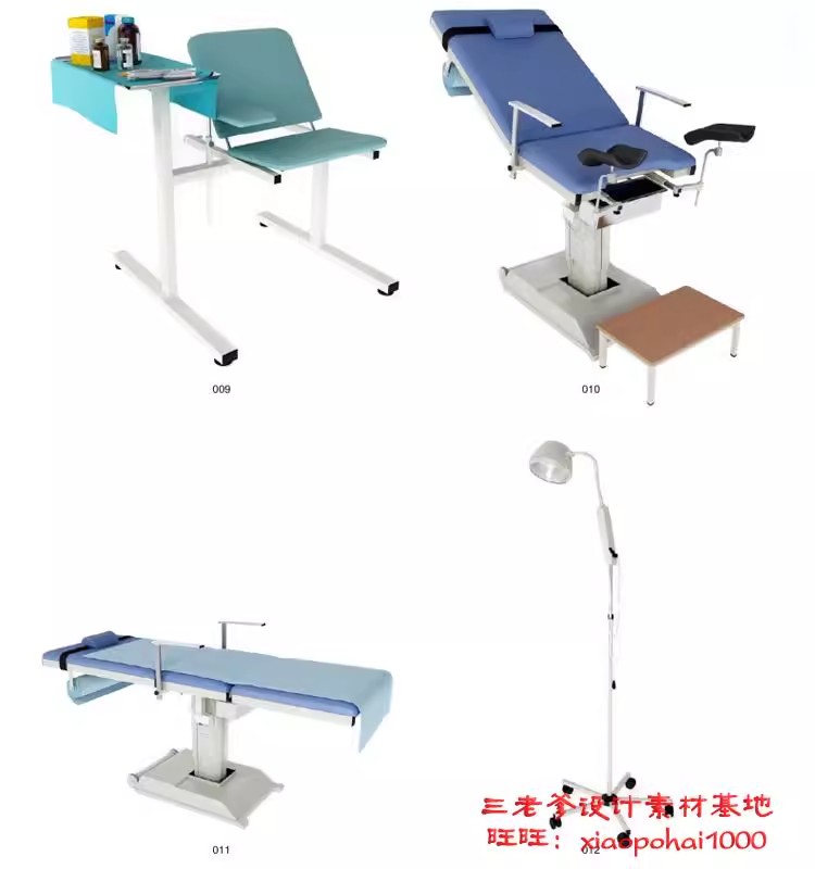 图片[13]-医院设计cad施工图药店病房护士站诊所医疗室设备3D模型素材3dmax-大怪兽分享