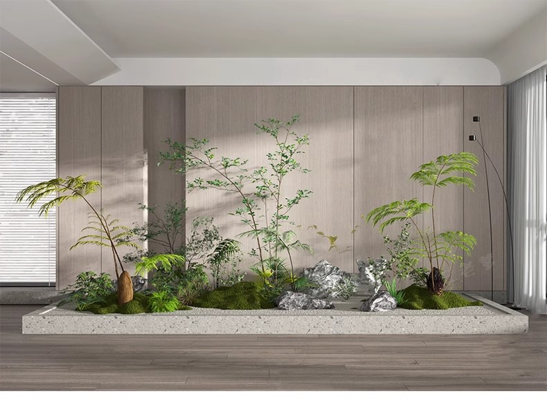图片[31]-2025室内造景庭院景观小品3d模型中式植物绿植花园3dmax模型素材-大怪兽分享