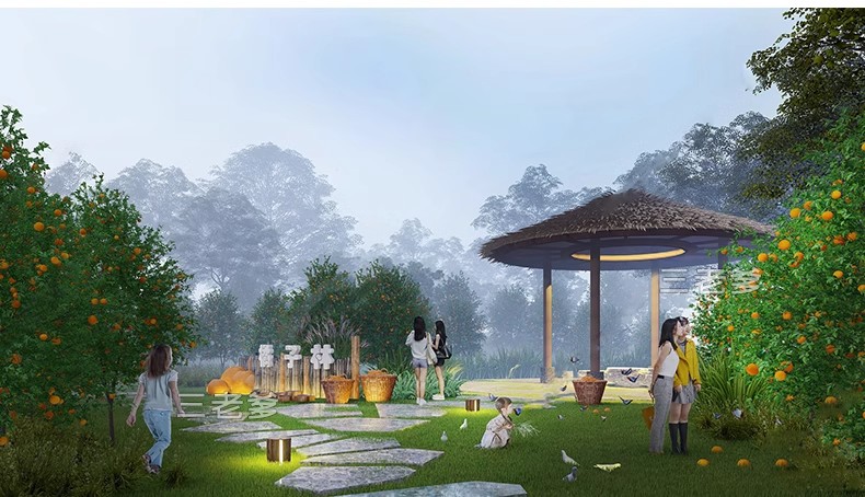 图片[31]-农村乡村田园庭院子蔬菜种植园农家乐菜地菜园栅栏草图大师SU模型-大怪兽分享