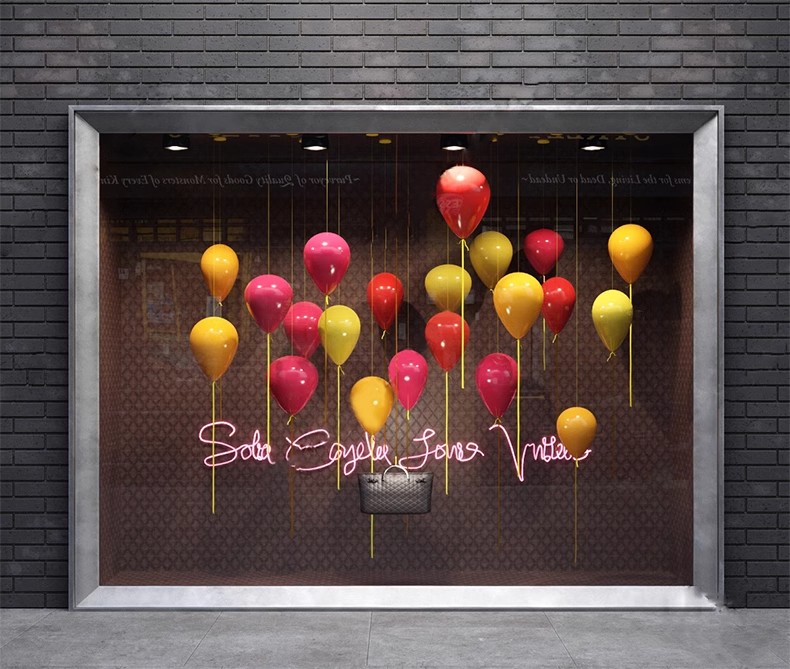 图片[43]-网红风橱窗饰品摆件美陈服装商场SU模型婚礼婚庆现场背景草图大师-大怪兽分享