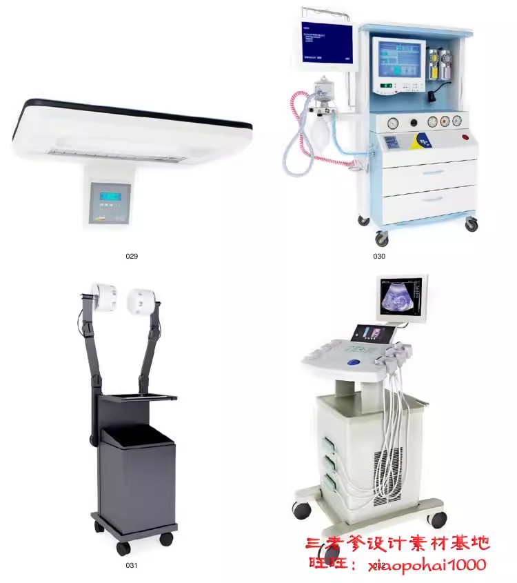 图片[18]-医院设计cad施工图药店病房护士站诊所医疗室设备3D模型素材3dmax-大怪兽分享