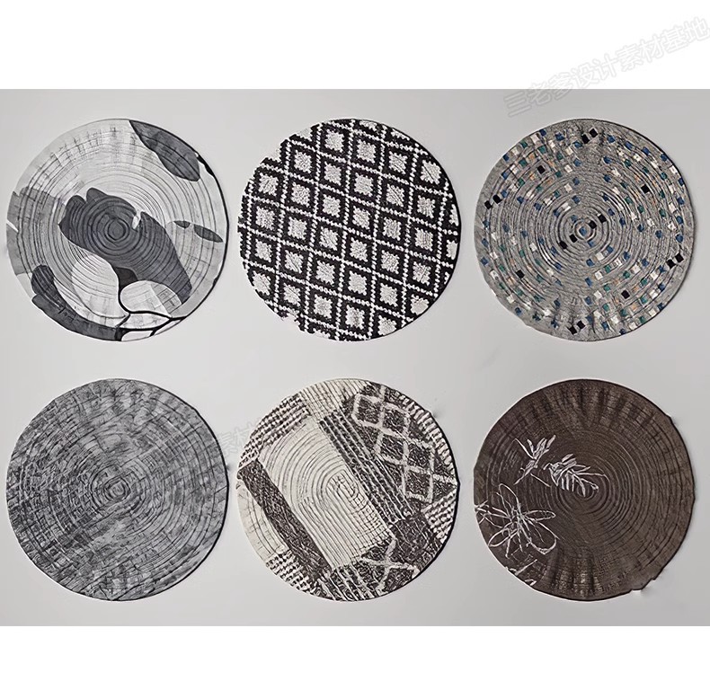 图片[40]-草图大师地毯su模型室内设计欧式美式现代软装布艺织物地垫图案库-大怪兽分享