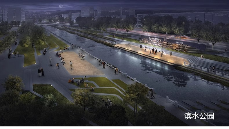 图片[22]-现代滨水滨河湿地河道公园规划广场园林景观SU模型素材CAD施工图-大怪兽分享