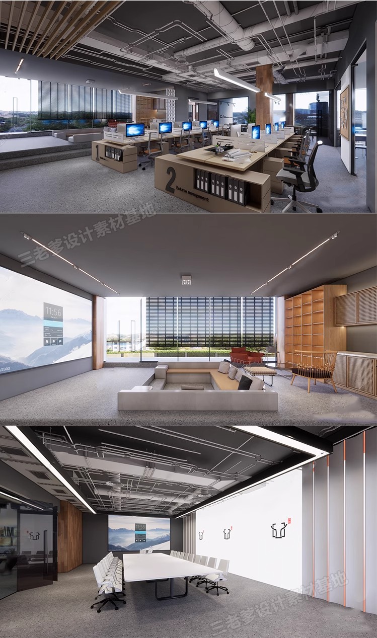 图片[43]-su工装模型库办公室专卖店展厅别墅餐饮空间sketchup草图大师素材-大怪兽分享