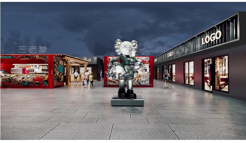 图片[34]-网红集市快餐车景区摊位SU模型夜市移动集装箱售卖亭餐厅草图大师-大怪兽分享