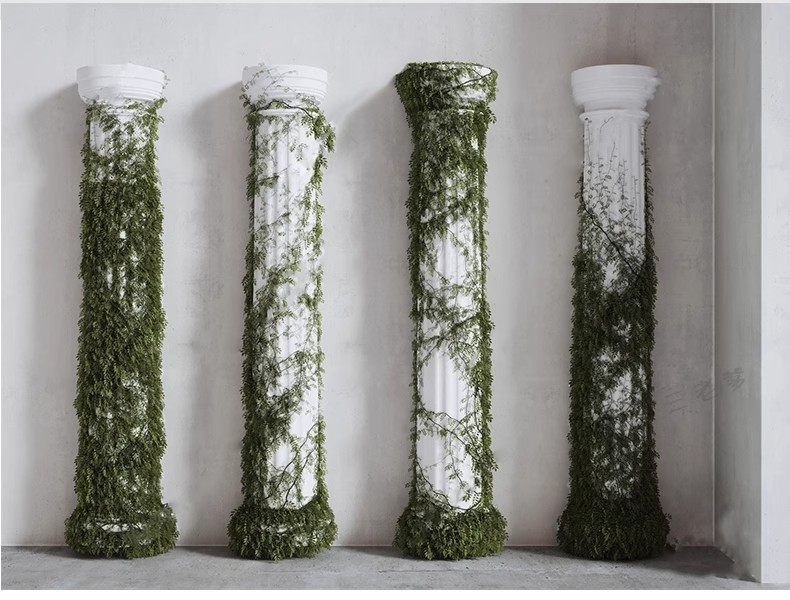 图片[25]-草图大师欧式法式雕花角花罗马柱石膏线条角线建筑构件SU模型库-大怪兽分享