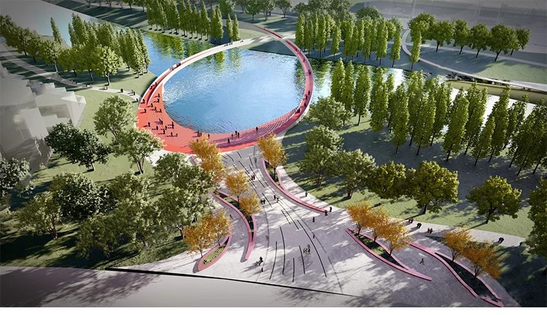 图片[26]-现代滨水滨河湿地河道公园规划广场园林景观SU模型素材CAD施工图-大怪兽分享