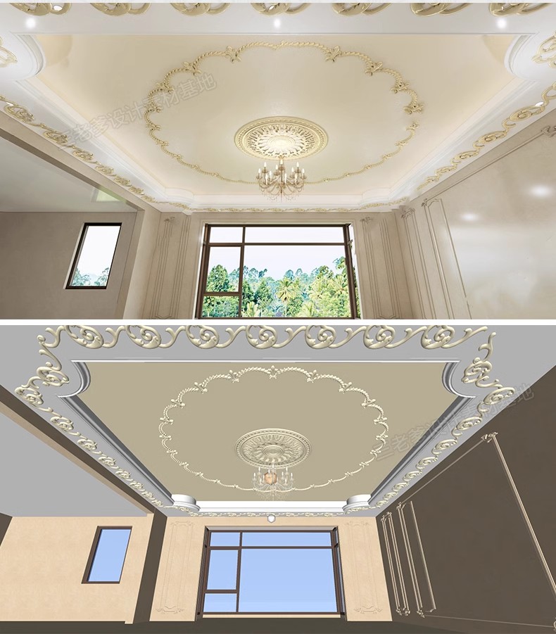 图片[27]-草图大师欧式法式雕花角花罗马柱石膏线条角线建筑构件SU模型库-大怪兽分享