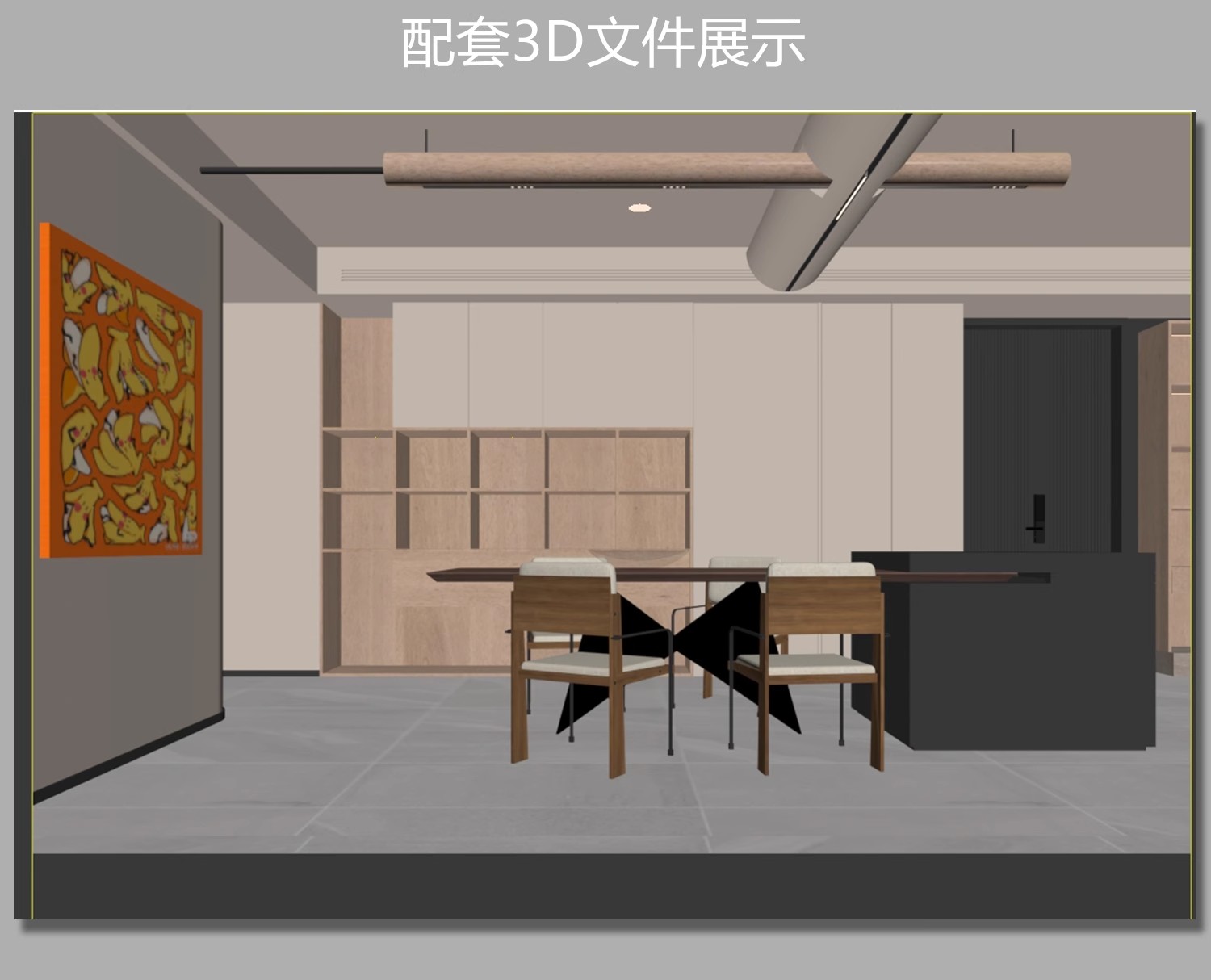 图片[37]-公寓LOFT装修设计效果图小户型复式酒店单身公寓室内CAD施工图纸-大怪兽分享