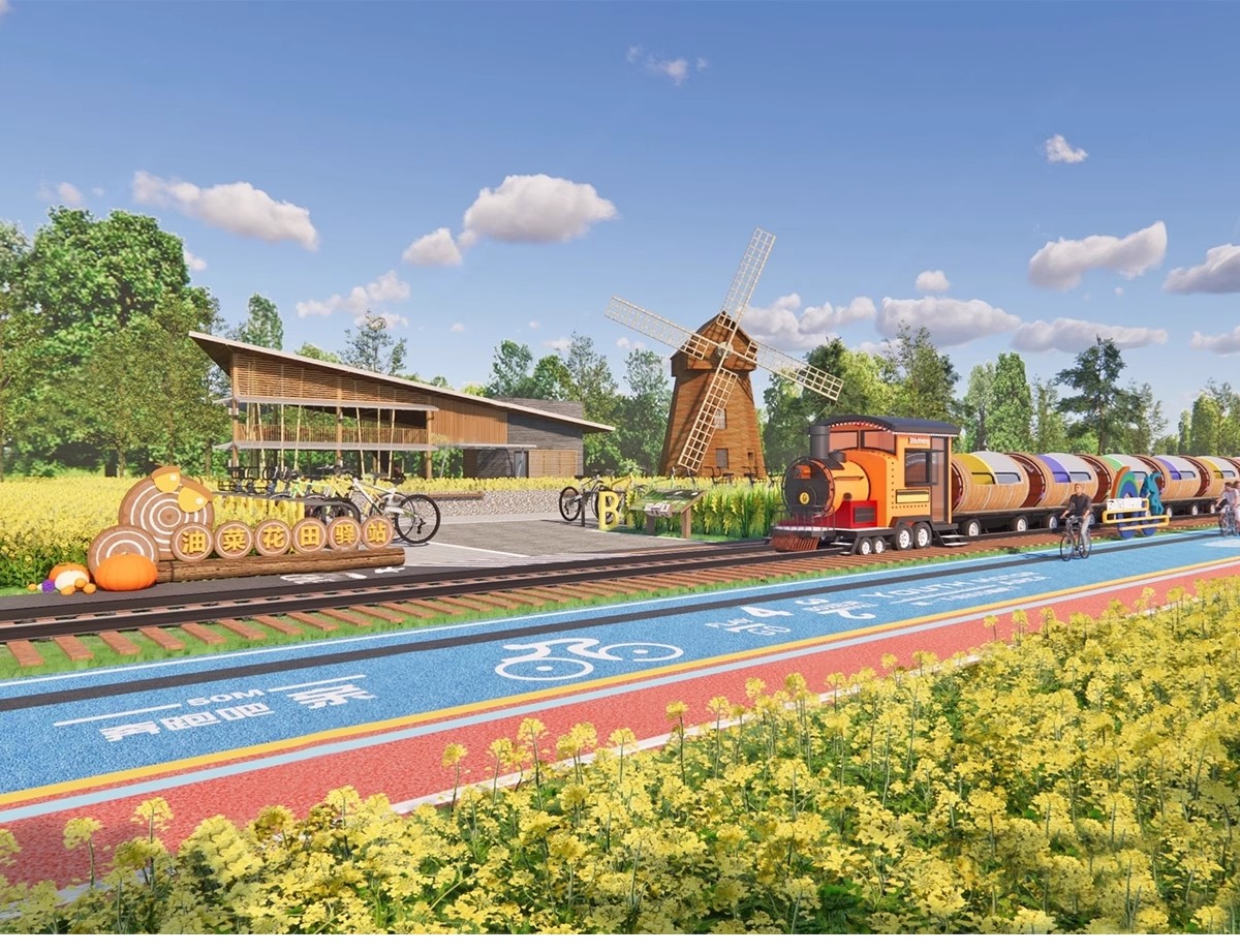 图片[4]-人行道步行道塑胶跑道su模型健身绿道骑行景观道路公园游草图大师-大怪兽分享