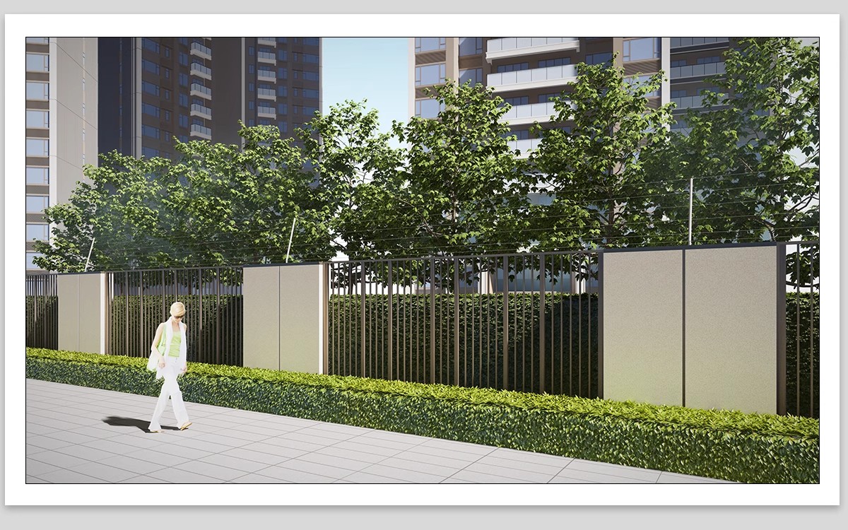 图片[4]-铁艺栏杆围墙护栏CAD施工图庭院小区围栏图库做法详图节点大样图-大怪兽分享