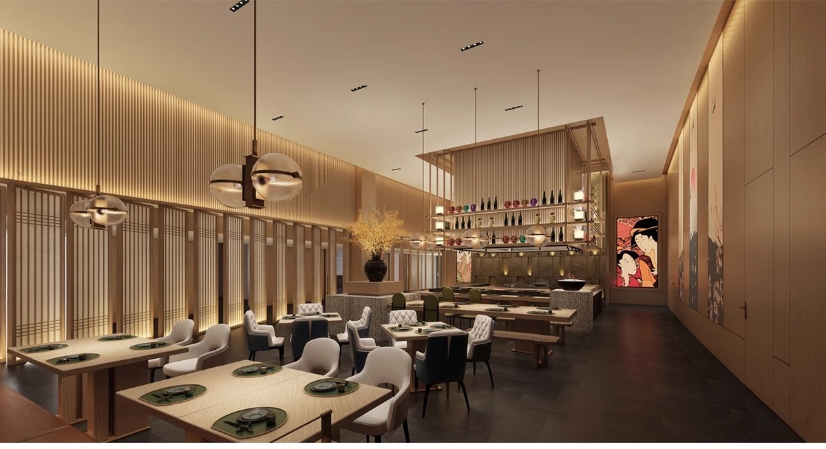 图片[5]-草图大师日式餐厅日韩料理店居酒屋餐饮店铺门头室内设计SU模型库-大怪兽分享
