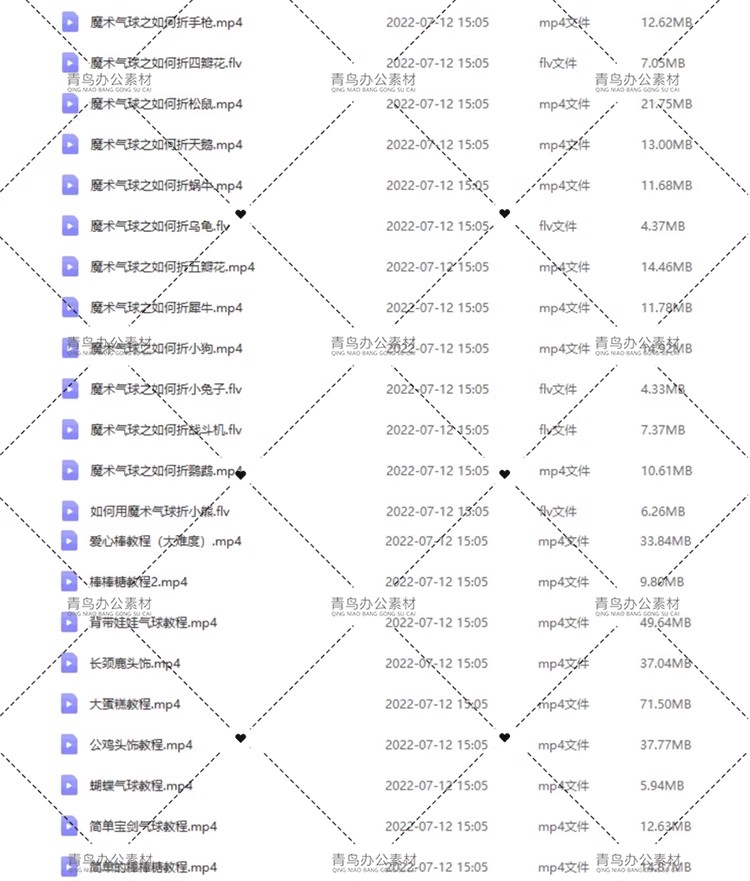 图片[4]-魔气球派对教程 长条造型魔术气球教程 气球编织教程造型长条-大怪兽分享