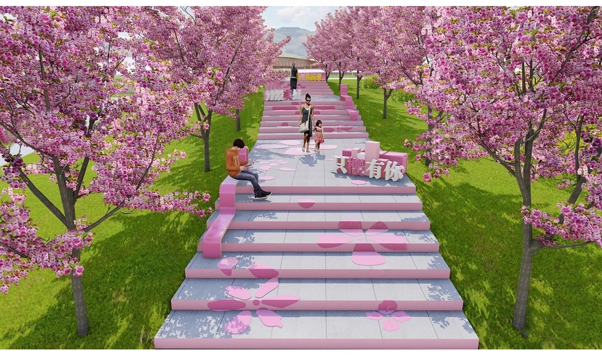 图片[6]-人行道步行道塑胶跑道su模型健身绿道骑行景观道路公园游草图大师-大怪兽分享