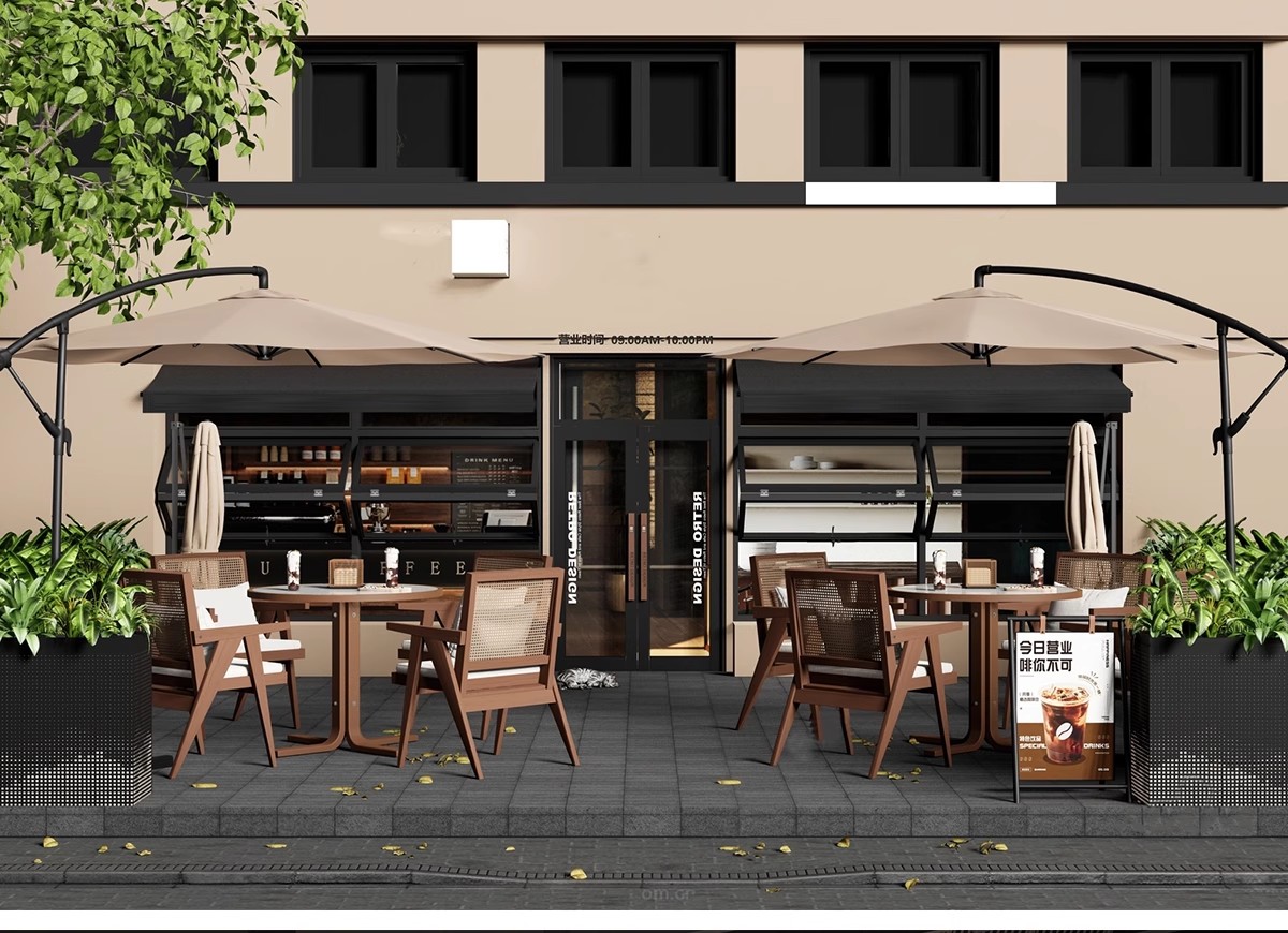 图片[6]-现代商业街外摆店铺餐饮户外景观露天餐厅桌椅座椅移动花箱su模型-大怪兽分享