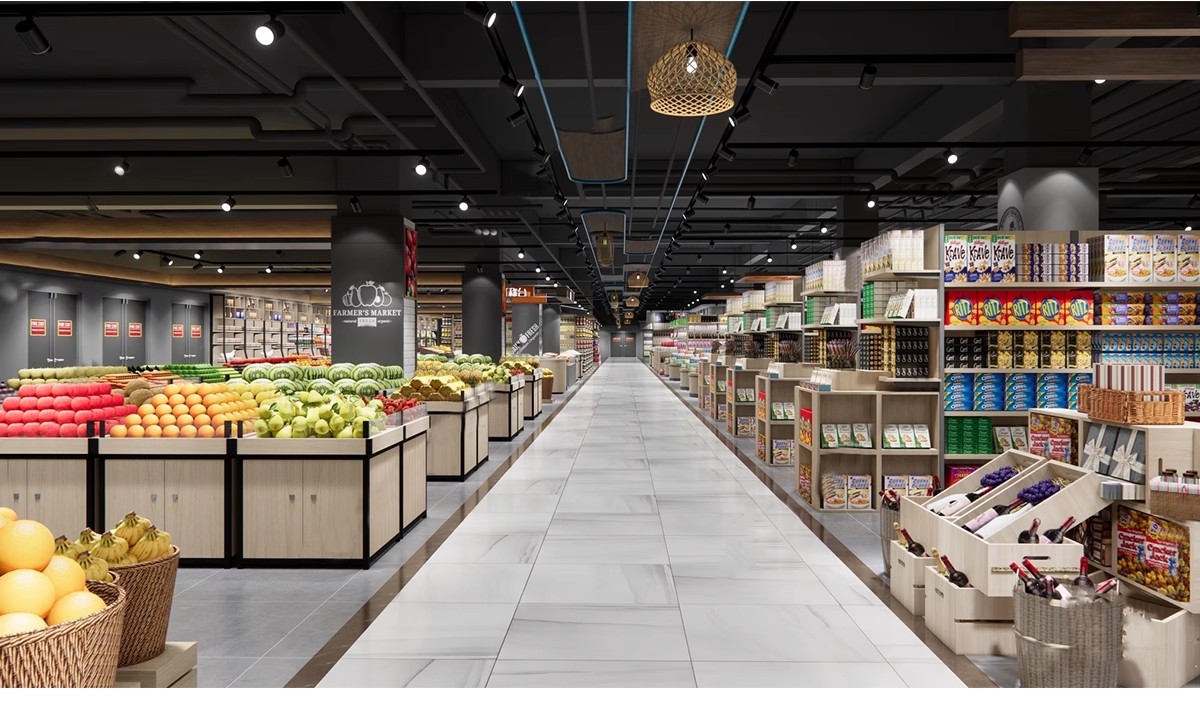 图片[6]-草图大师生鲜水果蔬菜超市CAD施工图便利店货架卖场SU模型素材库-大怪兽分享