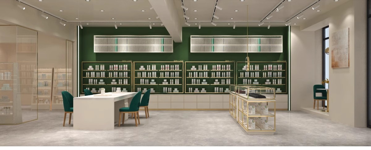 图片[5]-化妆品店CAD施工图纸 美妆店图库装修设计平面布置店面室内效果图-大怪兽分享