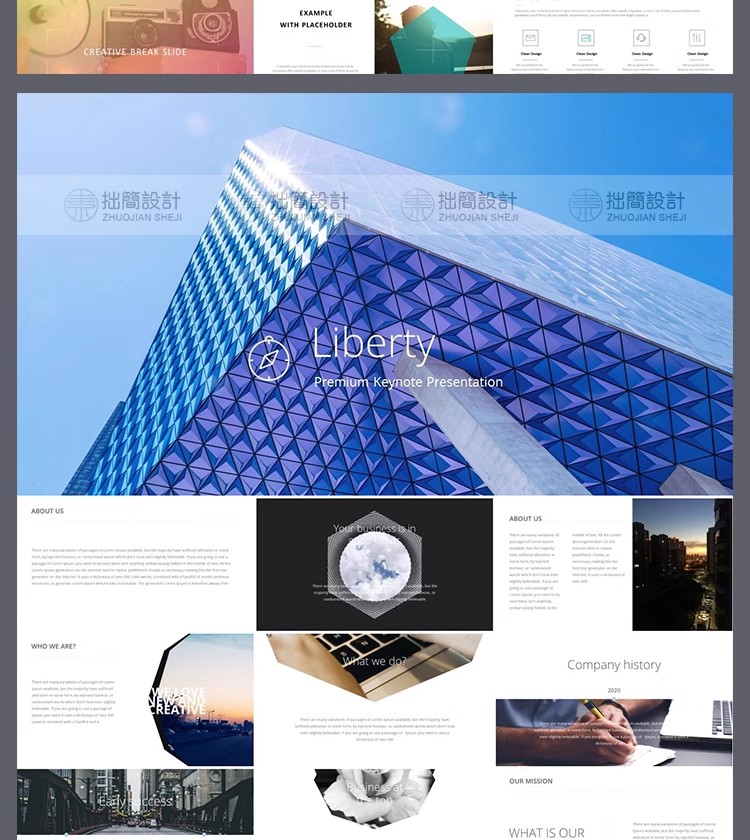 图片[6]-300款高级感极简艺术商务工作总结汇报计划毕业答辩PPT模板素材-大怪兽分享