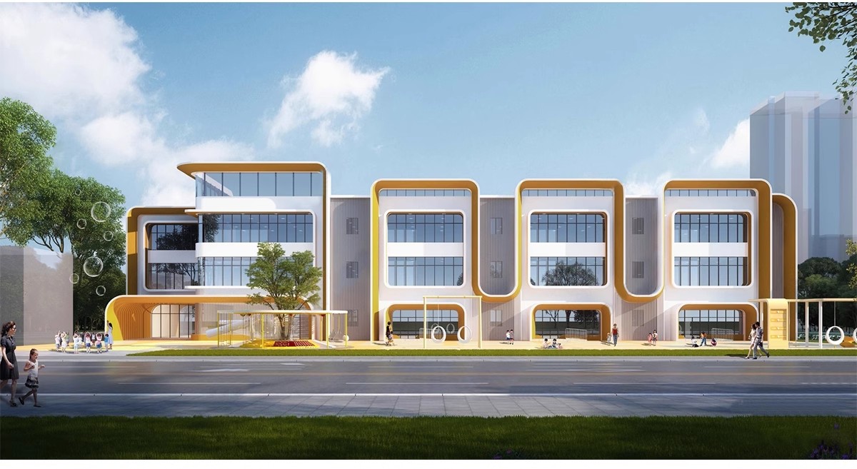 图片[7]-幼儿园景观建筑园林户外活动场地教学学校外观su模型草图大师素材-大怪兽分享