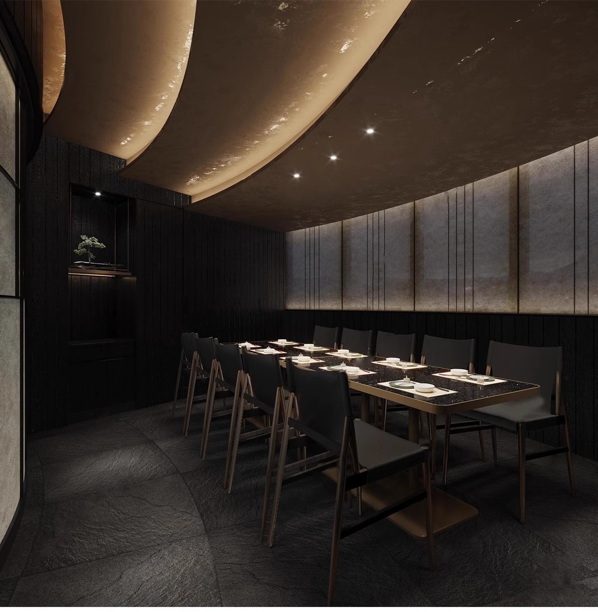 图片[7]-草图大师日式餐厅日韩料理店居酒屋餐饮店铺门头室内设计SU模型库-大怪兽分享