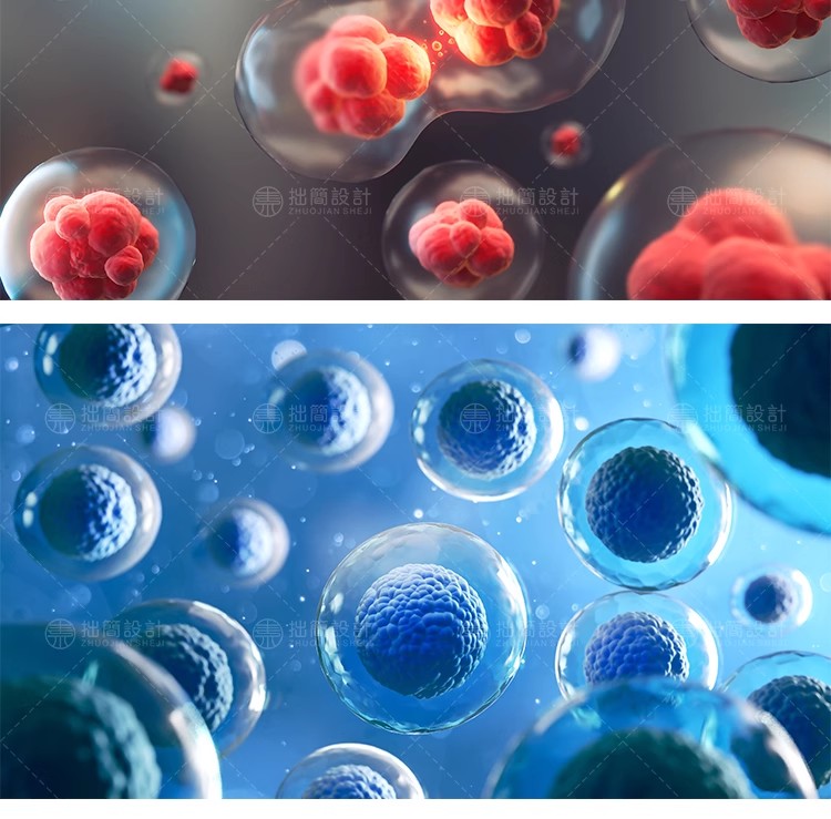 图片[7]-15款医疗生物科技DNA基因链细菌细胞插图背景JPG高清图片设计素材-大怪兽分享