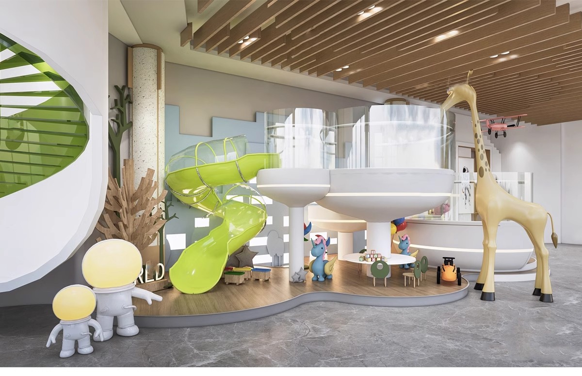 图片[7]-草图大师商场室内儿童乐园游乐场淘气堡设施城堡海洋球设备SU模型-大怪兽分享