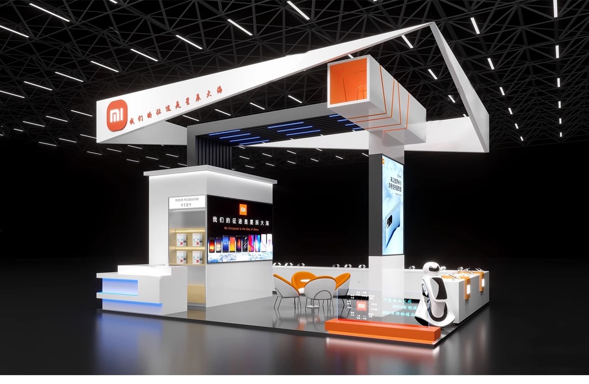 图片[8]-现代商业展示活动展位展厅展馆展览会展台SU模型草图大师sketchup-大怪兽分享