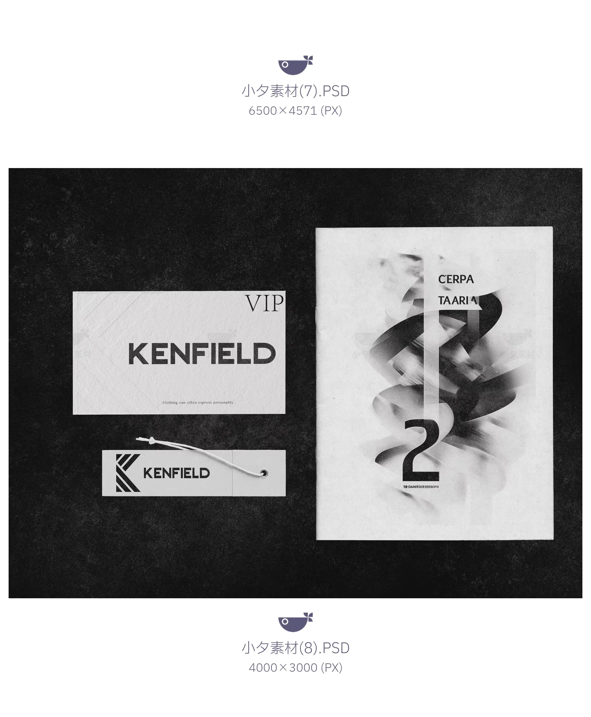 图片[9]-37套 服装品牌吊牌包装品牌全案文创样机模板PSD设计素材-大怪兽分享