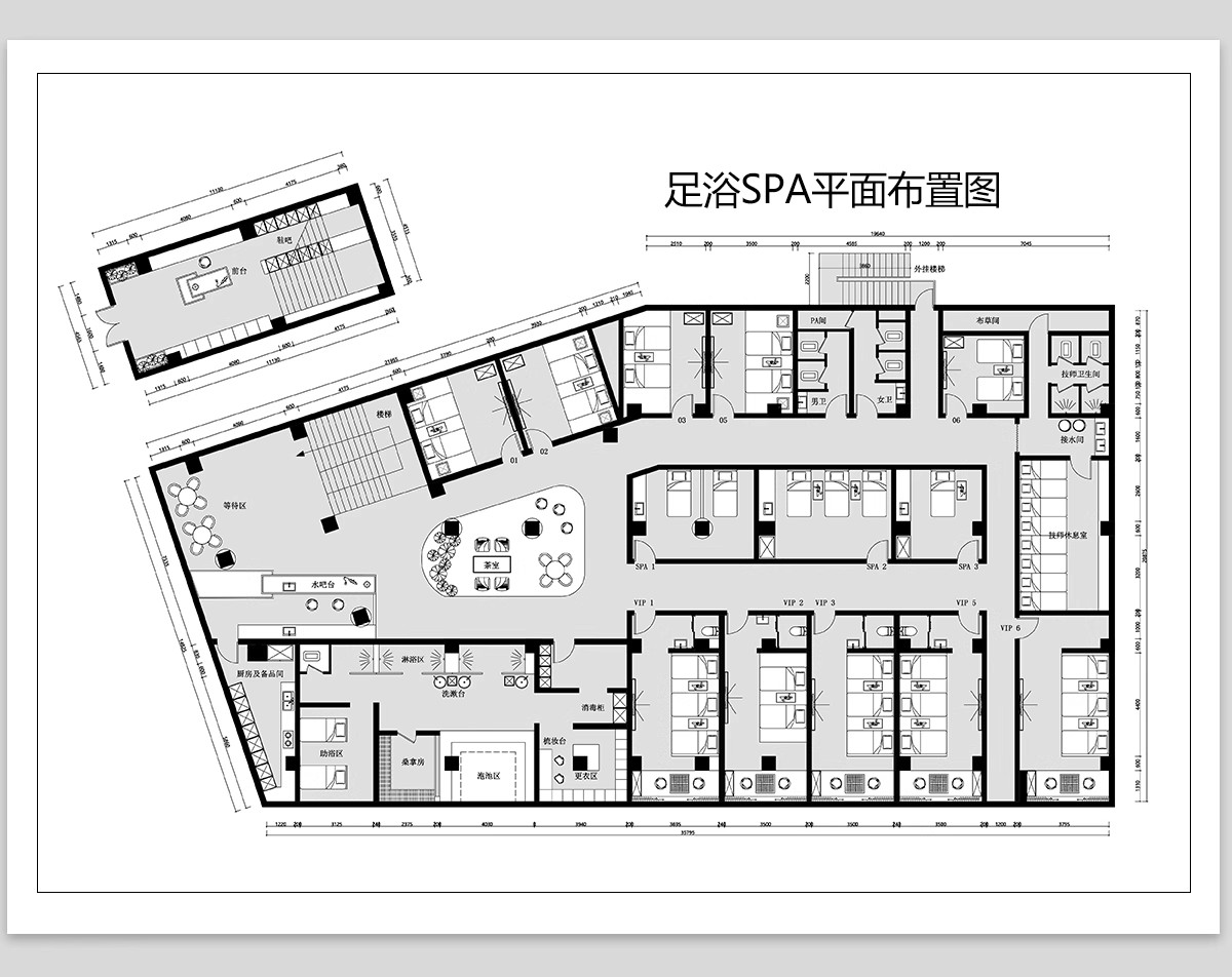 图片[9]-会所CAD施工图 装修设计休闲娱乐平面布置布局图养生酒庄效果图-大怪兽分享