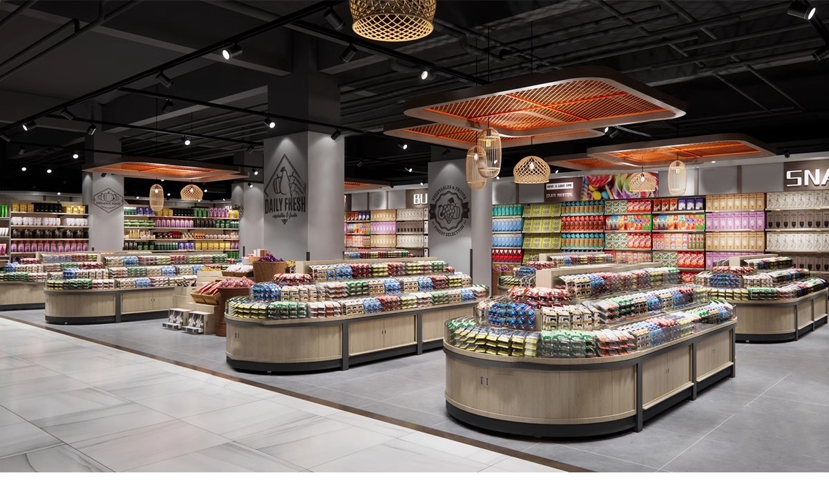 图片[9]-草图大师生鲜水果蔬菜超市CAD施工图便利店货架卖场SU模型素材库-大怪兽分享