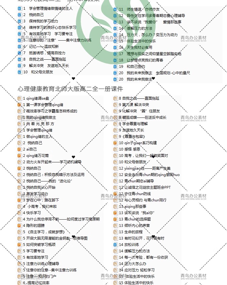 图片[8]-初中心理健康教育优质课活动PPT课件教案 中学生高中青春期案例-大怪兽分享