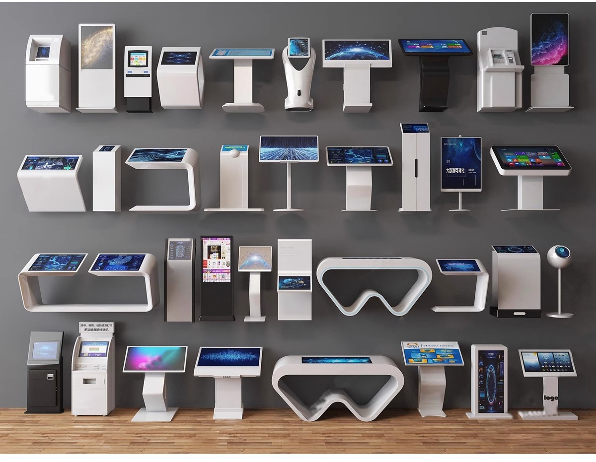 图片[9]-商场导购机展厅触屏一体机医院挂号机银行取款机SU模型草图大师-大怪兽分享