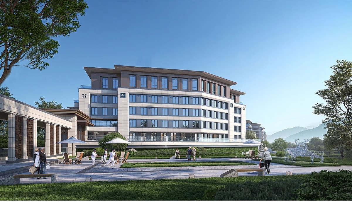 图片[9]-现代社区养老院建筑福利院疗养中心老年住宅公寓草图大师SU模型库-大怪兽分享