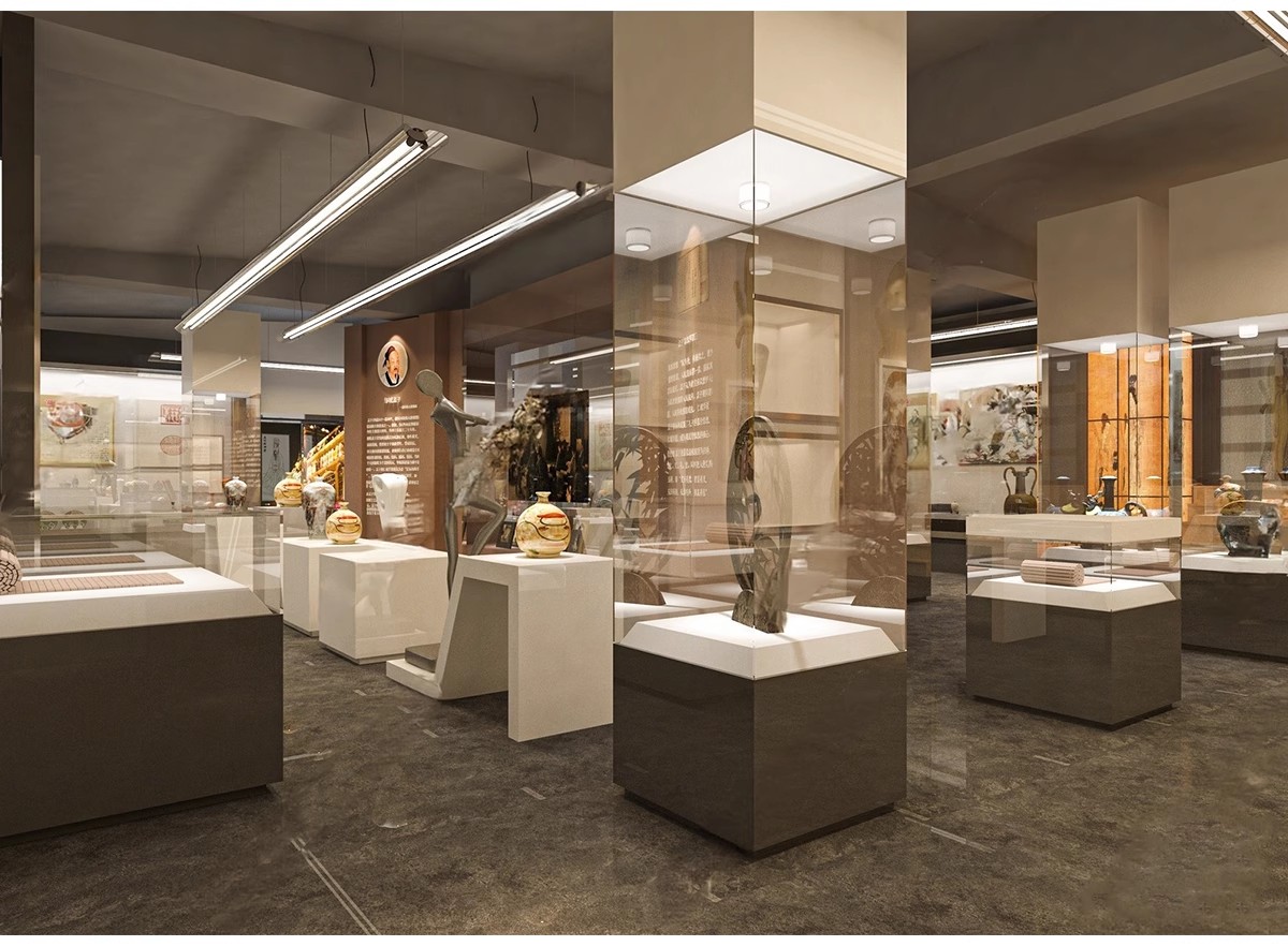 图片[8]-博物馆展厅设计3D模型 中式现代商业展馆科技馆产品展示3Dmax素材-大怪兽分享